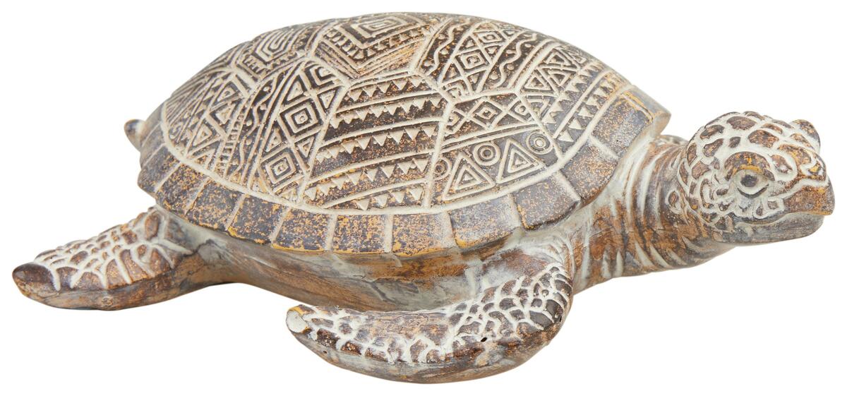 Bild 1 von Dekoschildkröte Cylia I in Weiß/Braun