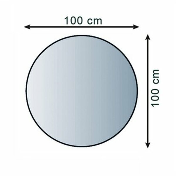 Bild 1 von Lienbacher Funkenschutzplatte Glasbodenplatte Kreisrund 8mm Stärke