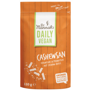 Dr. Mannah's Parmesan-Alternative Cashewsan vegan 110g
