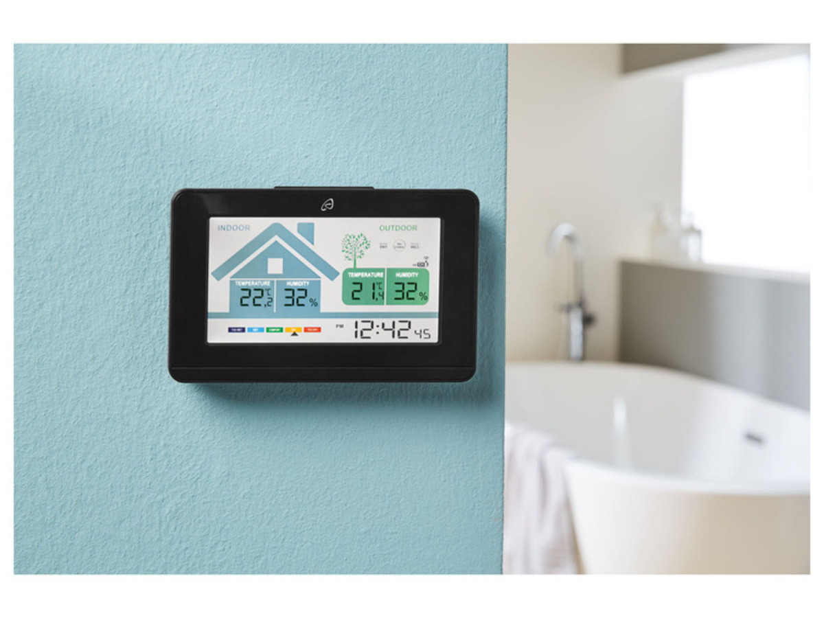 Bild 4 von AURIOL Funk-Wetterstation mit Lüftungsempfehlung