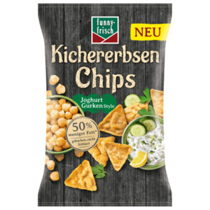 Funny-frisch Kichererbsen Chips Joghurt Gurken Style 80g