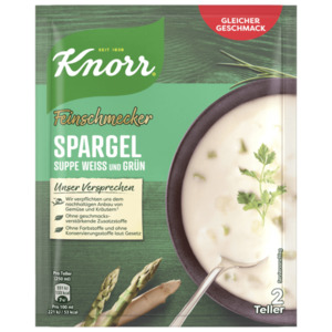 Knorr Feinschmecker Spargel Suppe Weiss & Grün 500ml