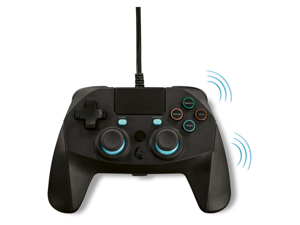 SILVERCREST Gaming Controller für PS4™, kabelgebunden von Lidl ansehen!