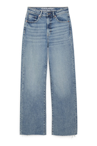 C&A CLOCKHOUSE-Loose Fit Jeans-High Waist, Blau, Größe: 44