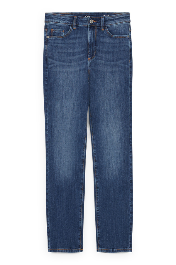 Bild 1 von C&A Slim Jeans-High Waist, Blau, Größe: 40