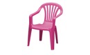 Bild 1 von Kinder-Stapelstuhl rosa/pink Maße (cm): B: 38 H: 52 T: 38 Garten