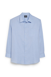 C&A Hemd-Regular Fit-Kent-bügelleicht, Blau, Größe: 3XL