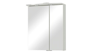 Bad-Spiegelschrank  Lienz weiß Maße (cm): B: 60 H: 73 T: 14 Badezimmermöbel