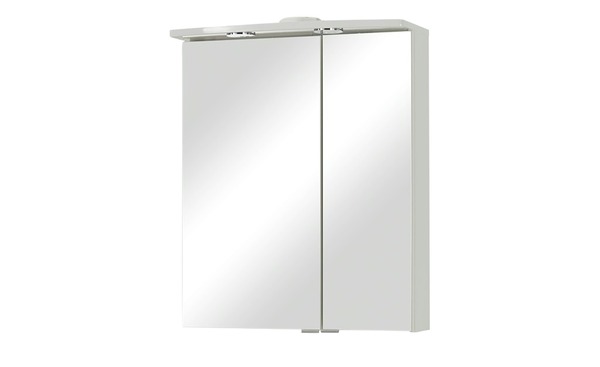 Bild 1 von Bad-Spiegelschrank  Lienz weiß Maße (cm): B: 60 H: 73 T: 14 Badezimmermöbel