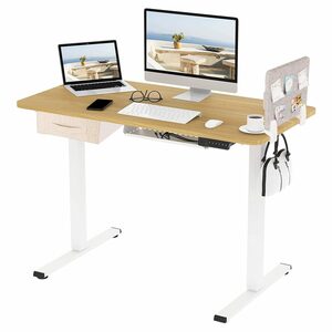 FLEXISPOT Schreibtisch »QV1« (elektrischer höhenverstellbarer Schreibtisch, Bedienfeld mit Speicherfunken, Schreibtischtrenner, einfache Montage)