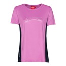 Bild 1 von Slazenger Damen-Fitness-T-Shirt mit Kontrast-Einsätzen