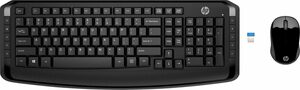 HP »Wireless-Tastatur und -Maus 300« Tastatur- und Maus-Set