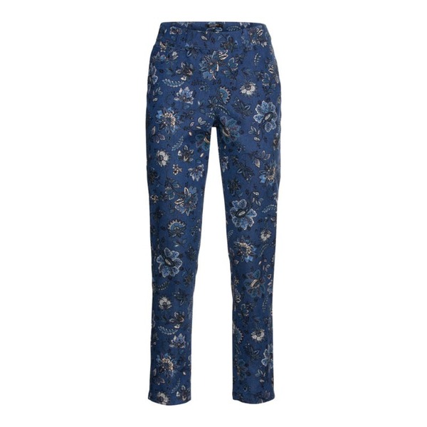 Bild 1 von Damen-Jegging-Caprihose mit Blumenmuster