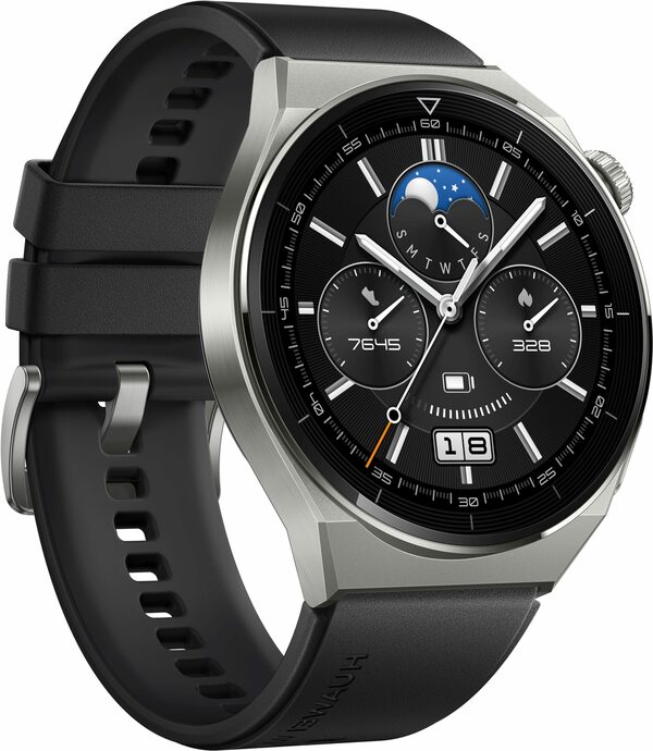 Bild 1 von Huawei Watch GT3 Pro 46m Smartwatch (3,63 cm/1,43 Zoll), 3 Jahre Herstellergarantie