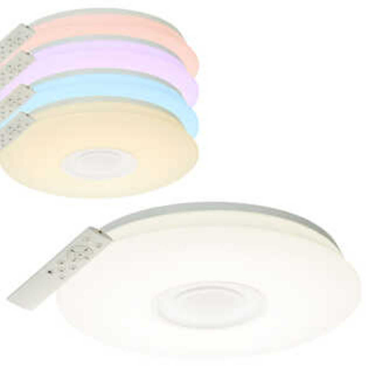 Bild 1 von NÄVE LED-Wand- und Deckenleuchte mit Bluetooth-Lautsprecher »Toronto«