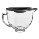 Bild 1 von KitchenAid Zubehör für Küchenmaschine 4.3L &  4.8L Klar-Glasschüssel  4,8 L +Griff/Silikondeckel (5K