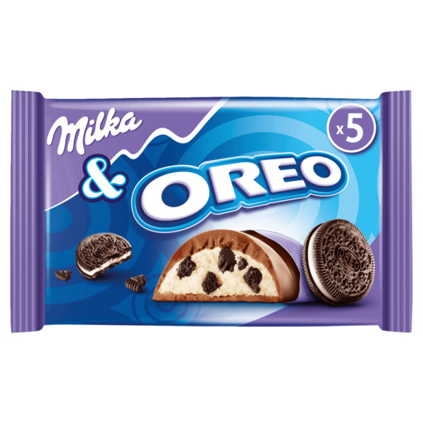 Bild 1 von Milka & Oreo Riegel 185g, 5 Stück