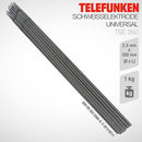 Bild 2 von Telefunken Erhältliches Zubehör Stabelektroden Schweisselektrode Stahl universal  TSE 350  2,5