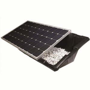 NELI Solarmodul »Montagesystem für Solar und Photovoltaik, Montagewanne für Flachdach«, (1-St)