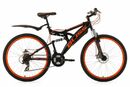Bild 1 von KS Cycling Mountainbike Fully 26" Bliss schwarz-orange RH 47 cm