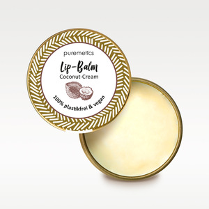 puremetics Lip-Balm Coconut-Cream
