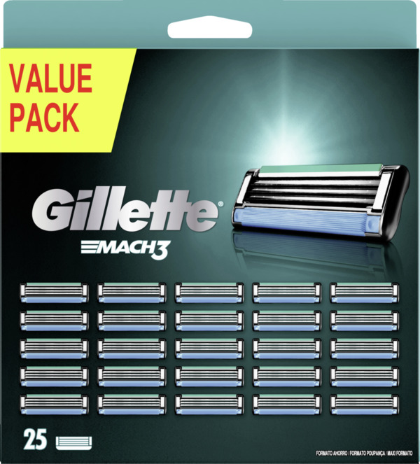 Bild 1 von Gillette Mach3 Rasierklingen Value Pack