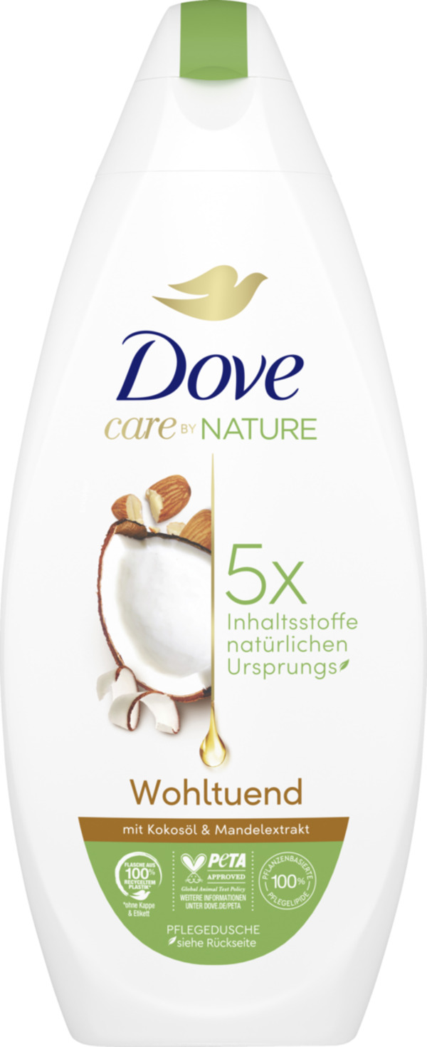 Bild 1 von Dove Care by Nature Pflegedusche Wohltuend mit Kokosöl & Mandelextrakt