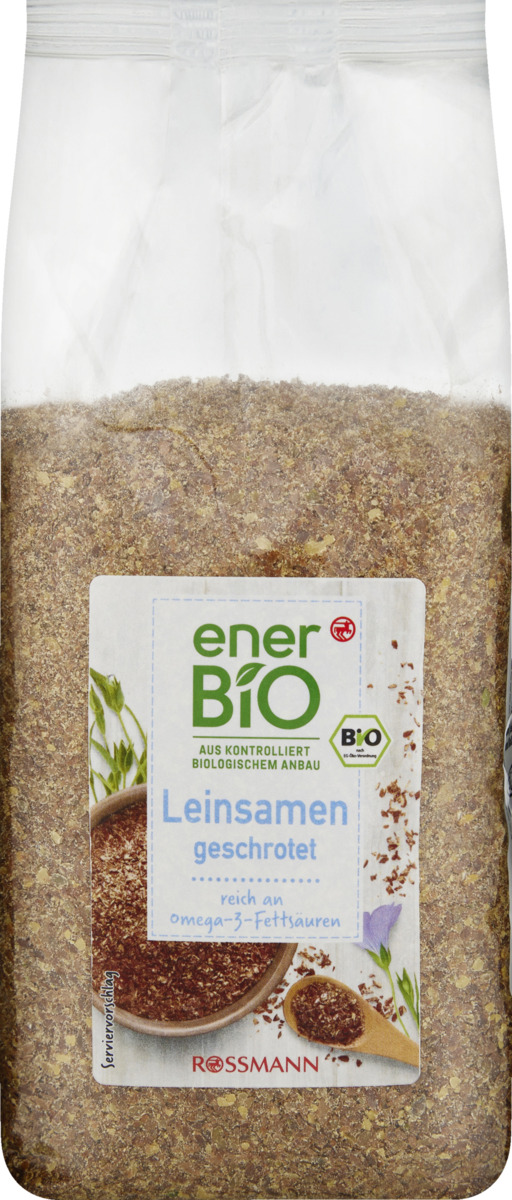 Bild 1 von enerBiO Leinsamen geschrotet