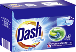 Dash Vollwaschmittel Caps 3in1 Alpen Frische