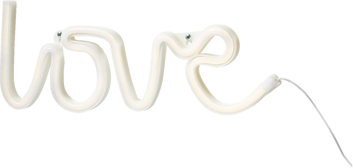 Bild 1 von IDEENWELT LED-Neon-Leuchte "Love"