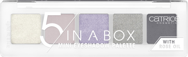 Bild 1 von Catrice 5 In A Box Mini Eyeshadow Palette 080 Diamond Lavender Look