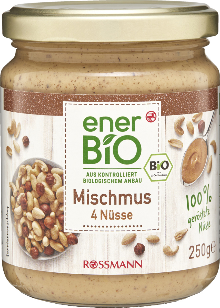 Bild 1 von enerBiO Mischmus 4 Nüsse