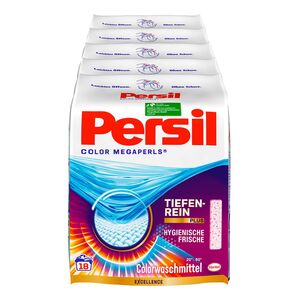 Persil Colorwaschmittel Megaperls 18 WL, 5er Pack