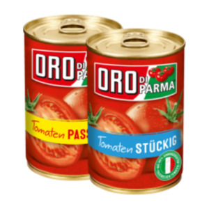 Oro di Parma ganze, stückige oder passierte Tomaten