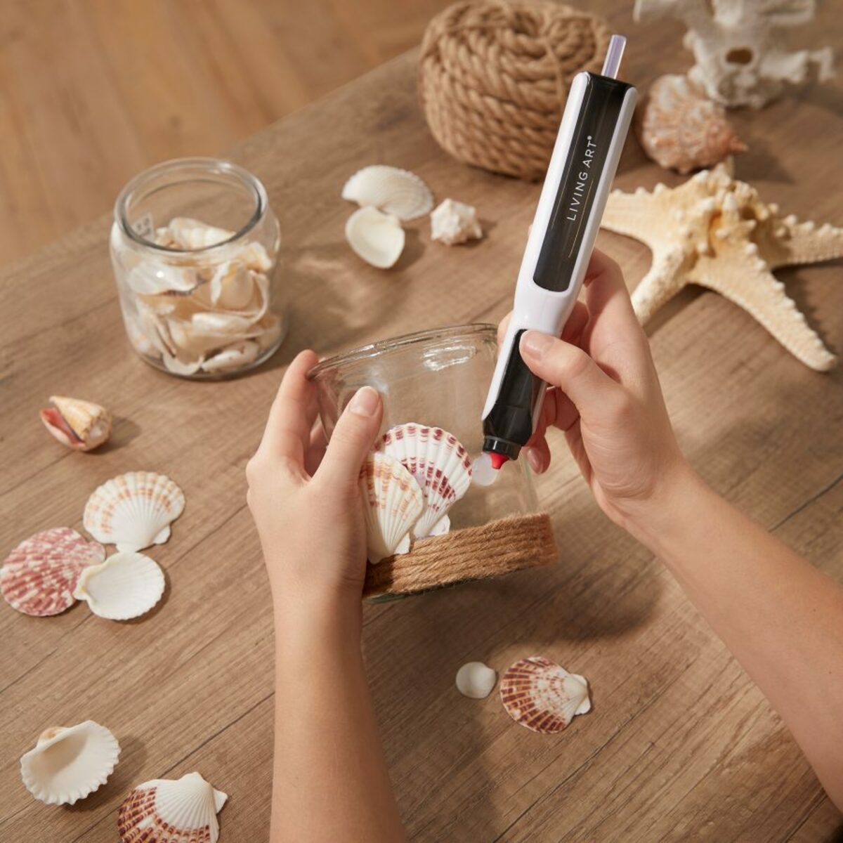 Bild 2 von LIVING ART Kabelloser Heißklebestift