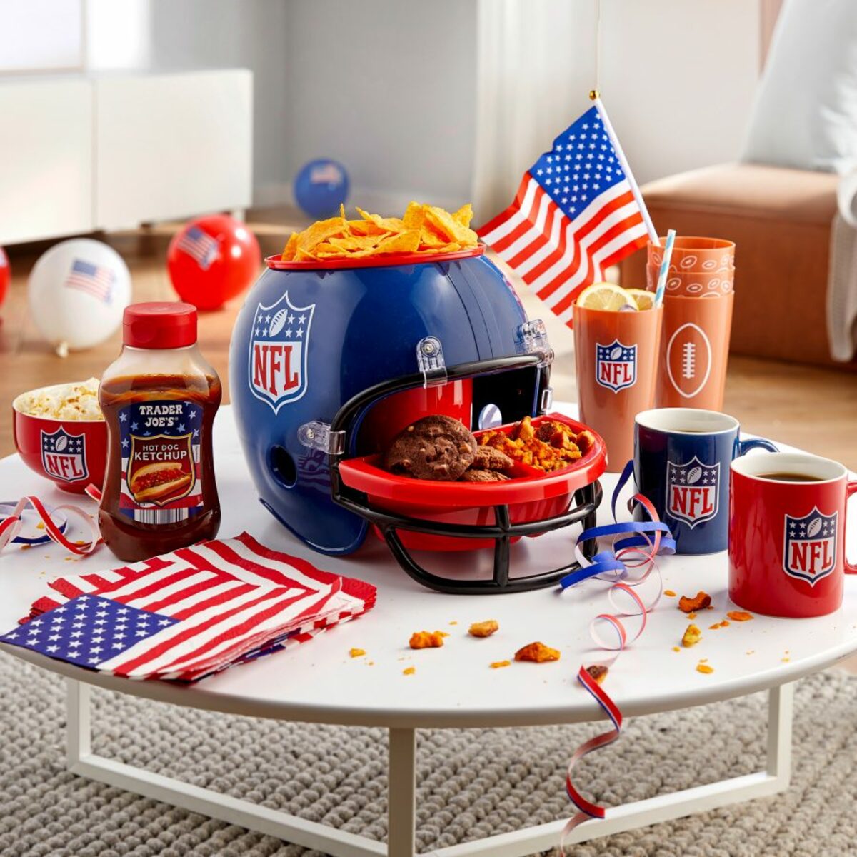Bild 4 von NFL Snackhelm