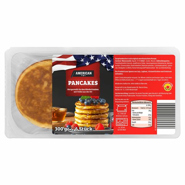 Bild 1 von AMERICAN Pancakes 300 g