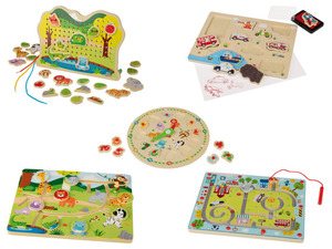 Playtive Lernpuzzle / Lernspiel, aus Echtholz