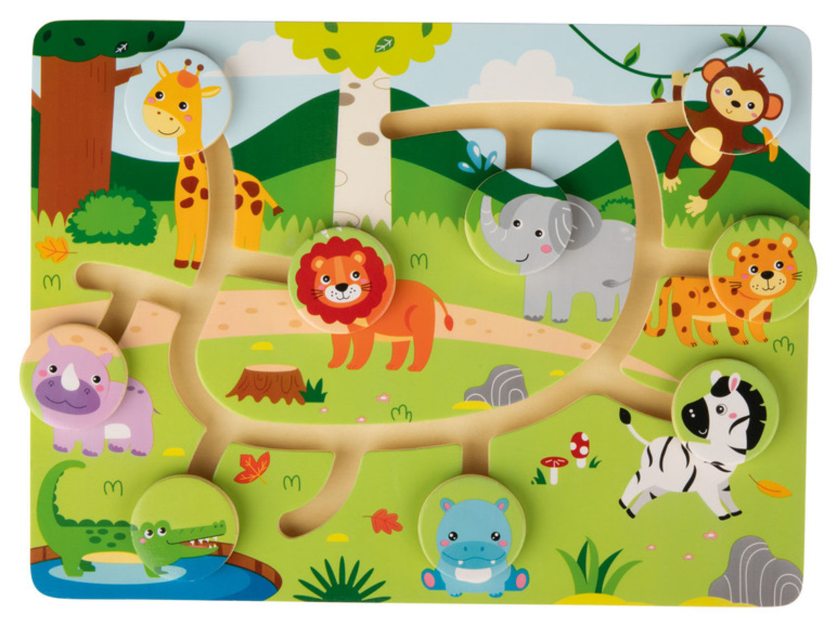 Bild 3 von Playtive Lernpuzzle / Lernspiel, aus Echtholz