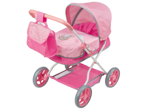 Bild 2 von Playtive Puppenwagen, mit integrierter Einkaufsablage