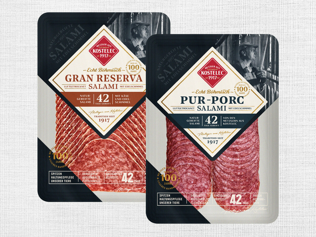 Bild 1 von Kostelec Salami mit Edelschimmel