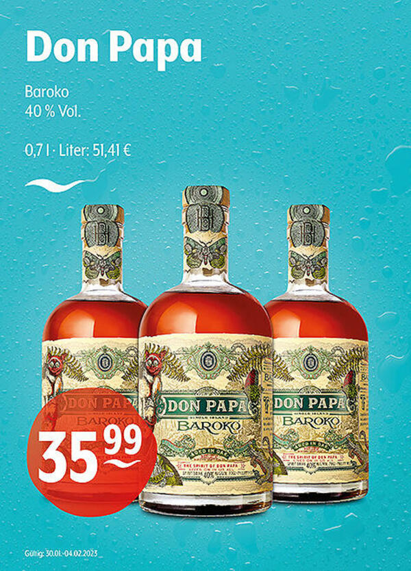 Bild 1 von Don Papa Baroko
40 % Vol.