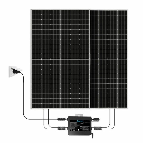 Bild 1 von Black Bull Solaranlage »BLACK BULL Balkon Solar Anlage 600W«