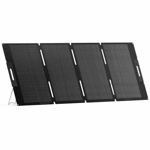Bild 1 von BLUETTI Solaranlage »BLUETTI Solarpanel MP200 200W Tragbares Solarmodul«, 200,00 W, (für Reise, Camping, Stromausfall, Faltbares monokristallines Solar Panel), IP65
