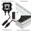 Bild 3 von FCH Solaranlage »50/100/120 W Aluminiumrahmen Solarmodul mit Monokristallines«, 18 V, für Boot, Wohnmobile, Anhänger, Haus, etc..