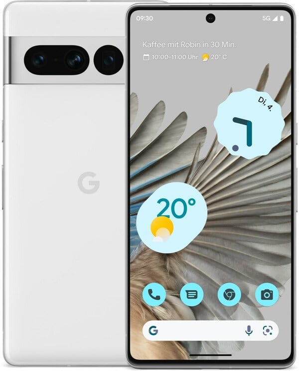 Bild 1 von Pixel 7 Pro (128GB) Smartphone snow