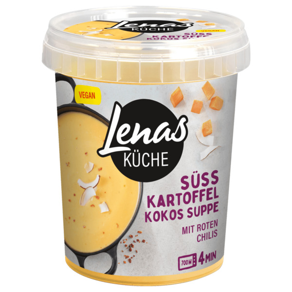 Bild 1 von Lenas Küche Süsskartoffel-Kokos-Suppe vegan 450ml