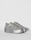 Bild 1 von Bershka Plateau-Sneaker Mit Glitzer Damen 36 Silber