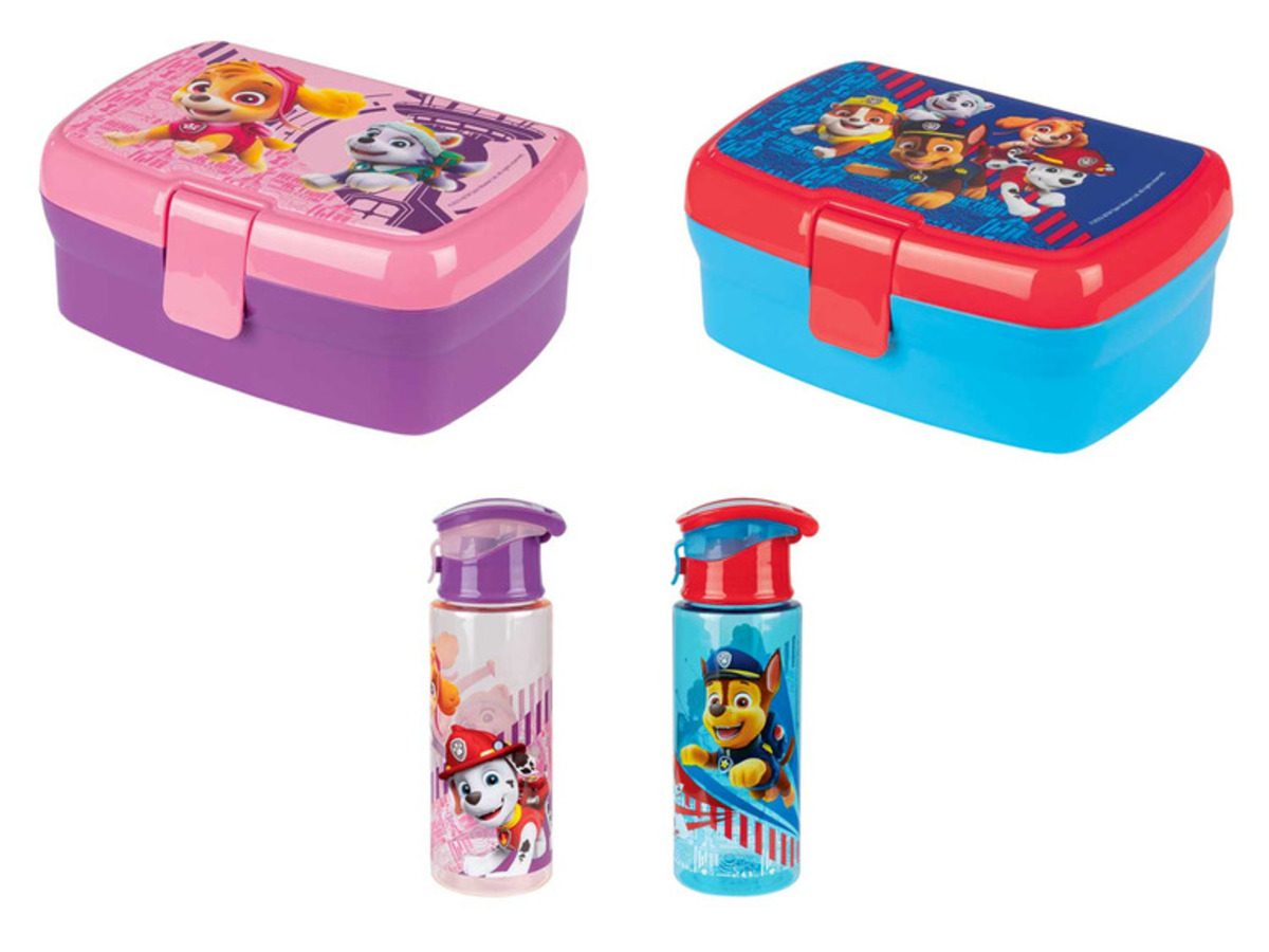 Bild 1 von Kinder Paw Patrol Trinkflasche / Brotdose