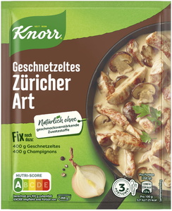 Knorr Fix Geschnetzeltes Züricher Art 54G